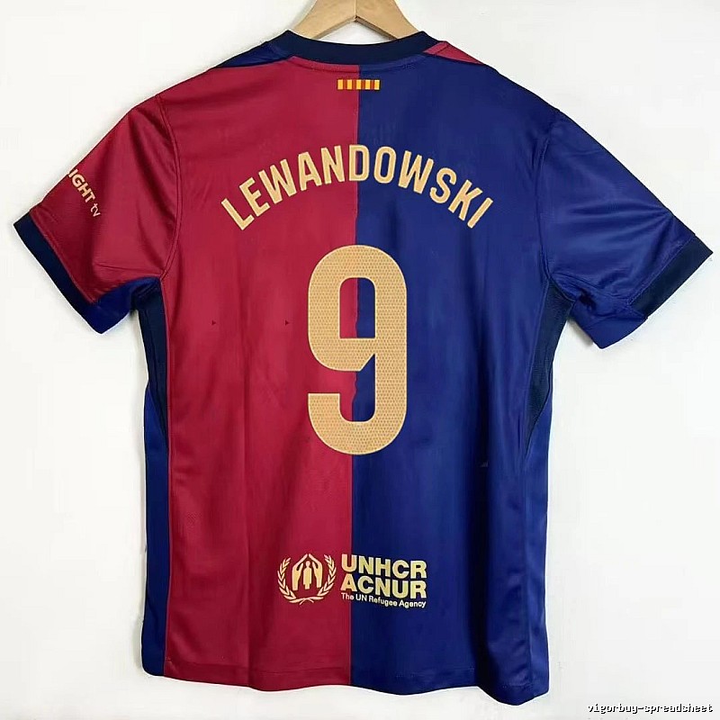 Barcelona Travel Gavi #6 soccer jersey Blue Red Barcelona with Modern Look