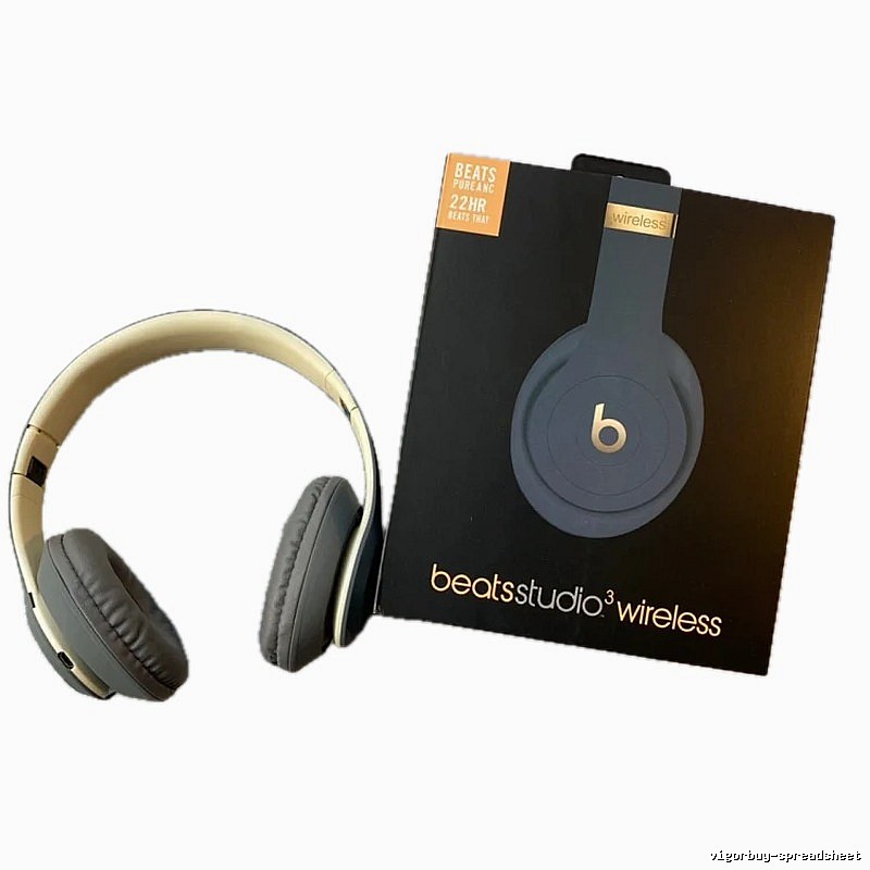 Beats Studio Wireless Headphones in Gray Gold