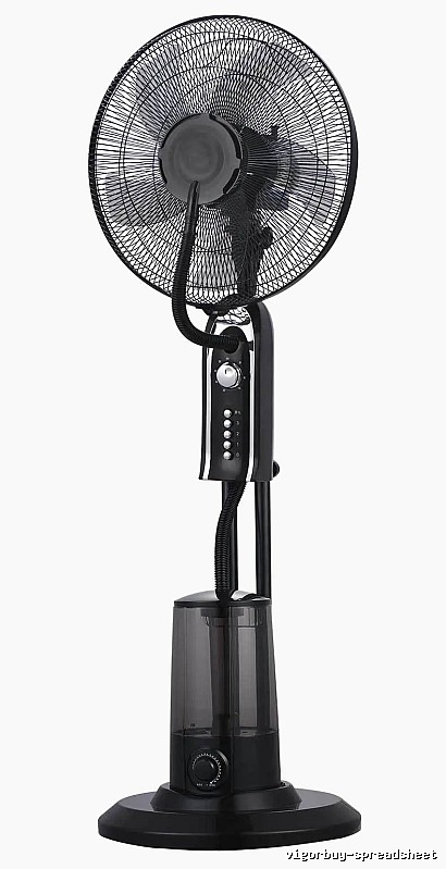 Bladeless Pedestal Cooling Fan For Room Airflow 18-inch Mechanical Control eu Plug