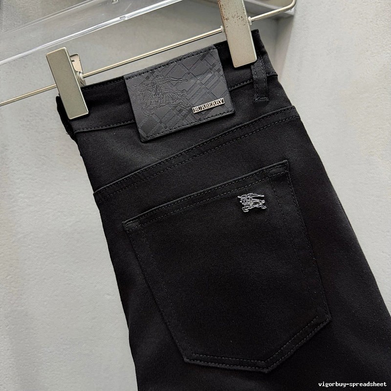 Burberry Logo Jeans - Tonal Knight Emblem And Branded Back Patch Style Edit