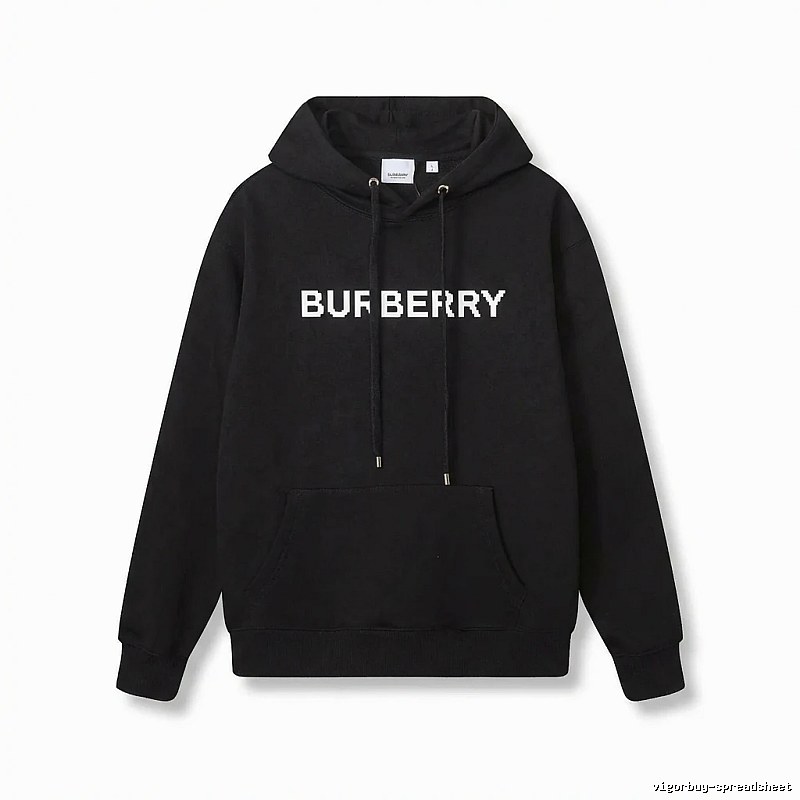 Burberry pixel-style black sweatshirt