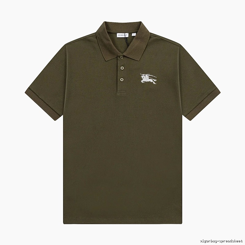 Burberry's retro-style polo shirt with the knight logo