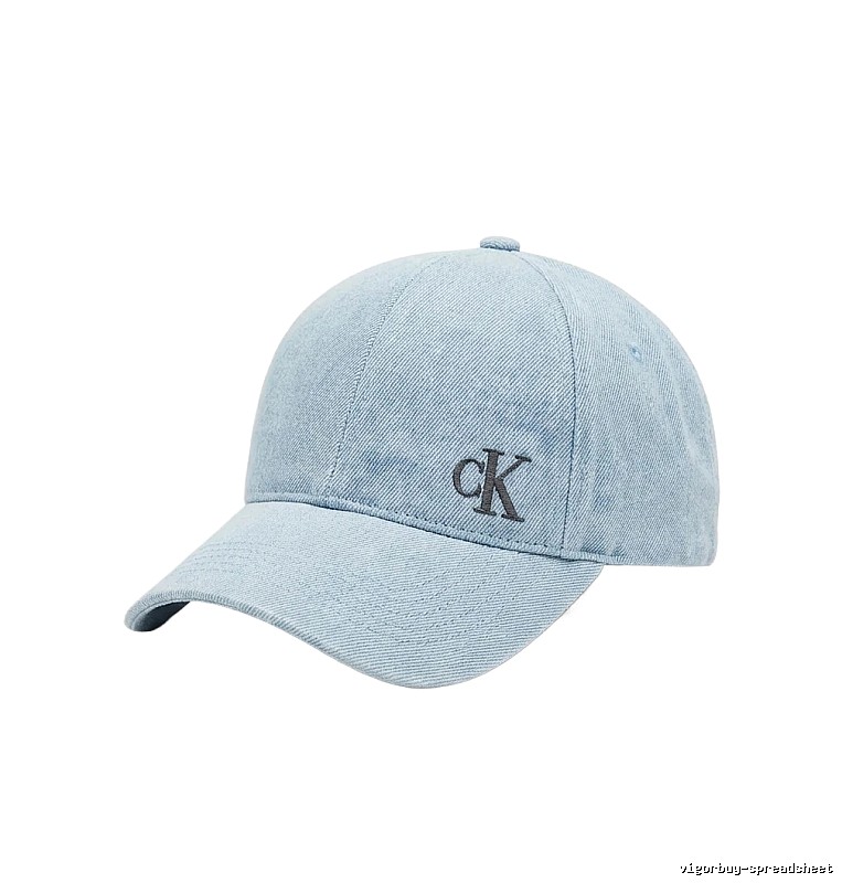 Calvin Klein Simple Style Light Blue Baseball Cap