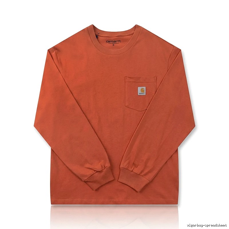 Carhartt basic orange sweatshirt