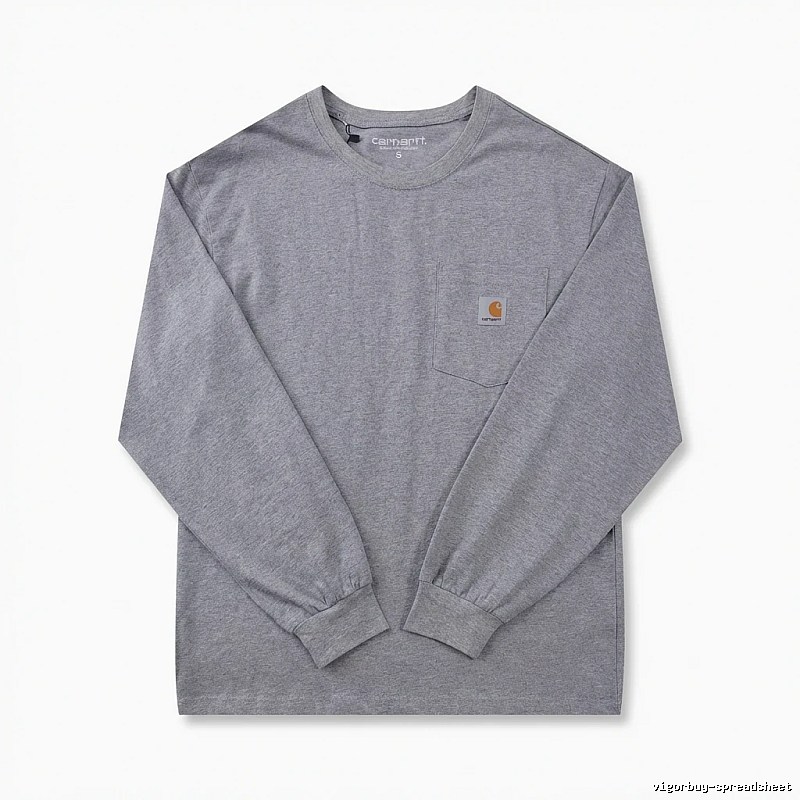 Carhartt classic American style grey long-sleeve