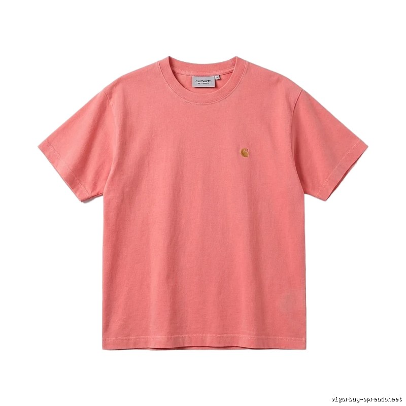 Carhartt Classic Simple Style Pink T-shirt
