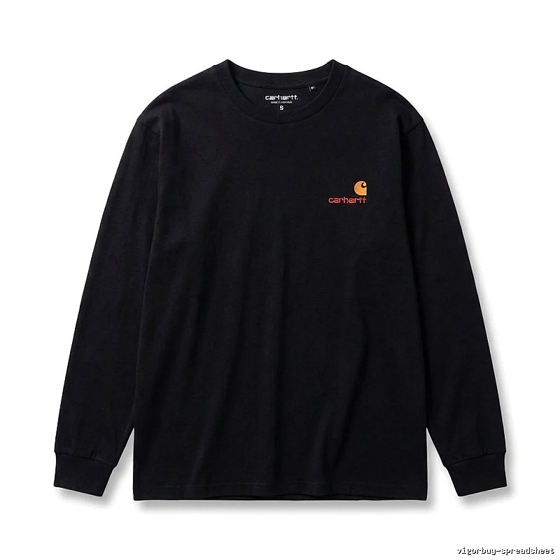 Carhartt simple style black sweatshirt