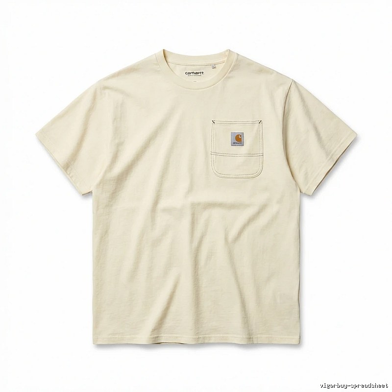Carhartt Workwear Style Beige T-shirt
