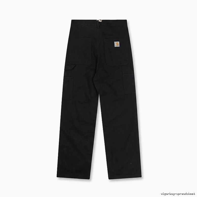 Carhartt workwear style black long trousers