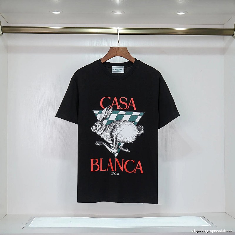 Casablanca sporty black T-shirt