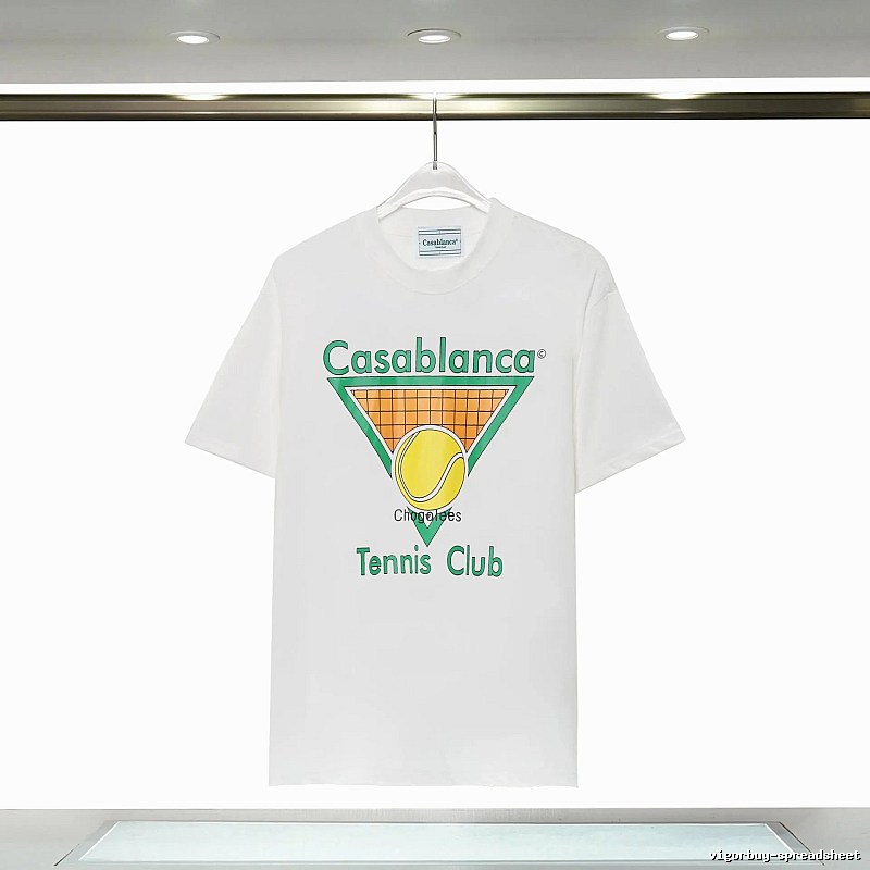 Casablanca Tennis Style White T-shirt