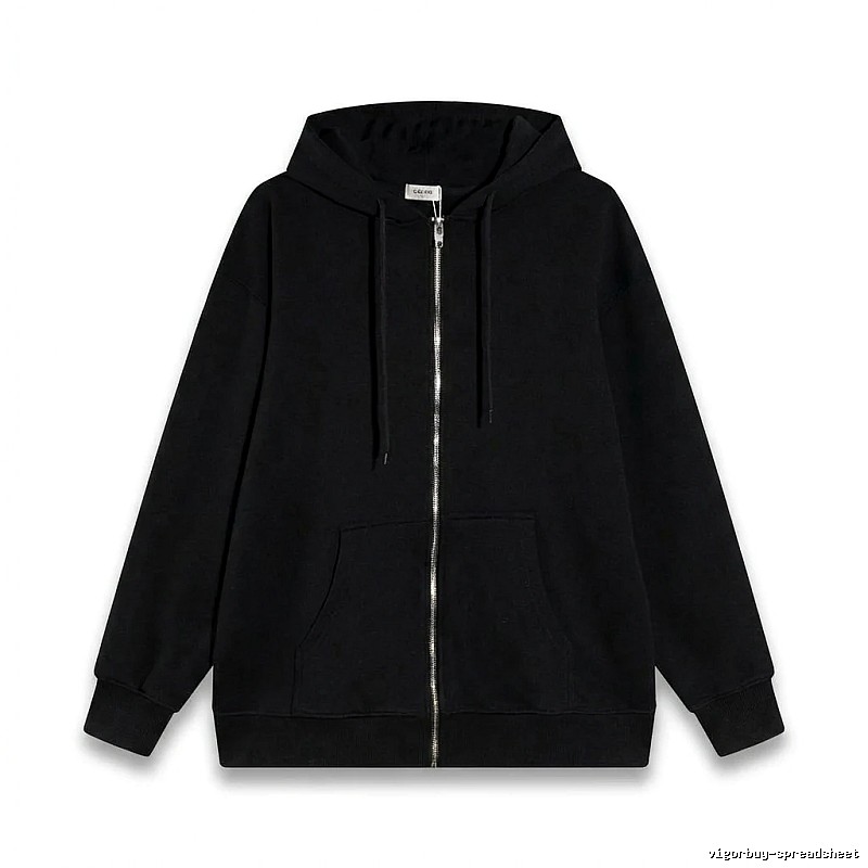 CELINE basic simple black sweatshirt
