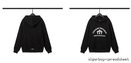 Chrome Hearts 2089-79 Black Cross Graphic Hoodie Clean Finish