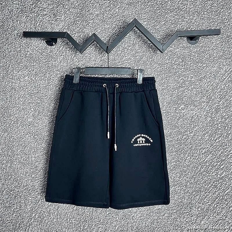 Chrome Hearts casual style black shorts