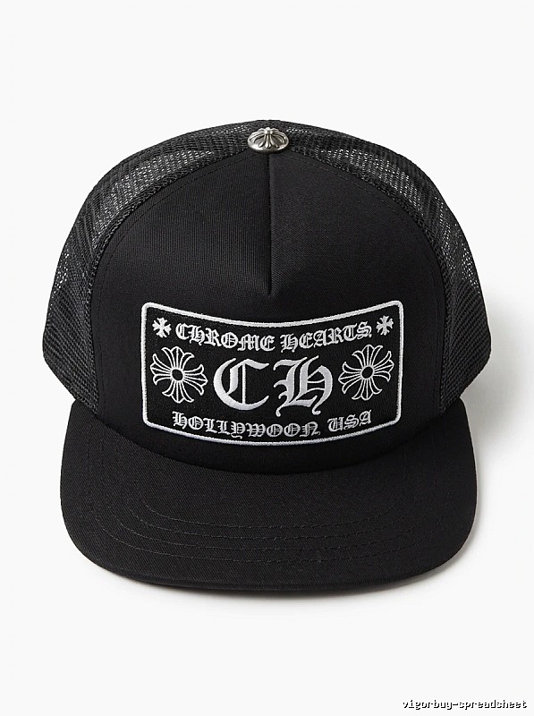 Chrome Hearts classic black cap