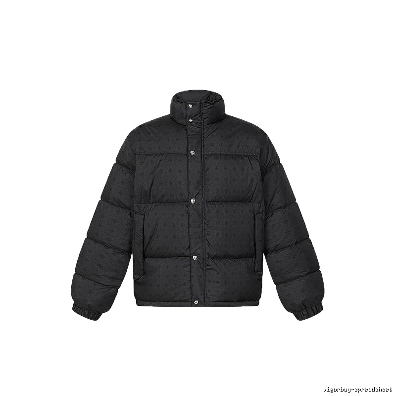 Chrome Hearts classic black down jacket