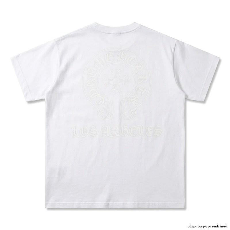 Chrome Hearts Classic Simple White T-shirt