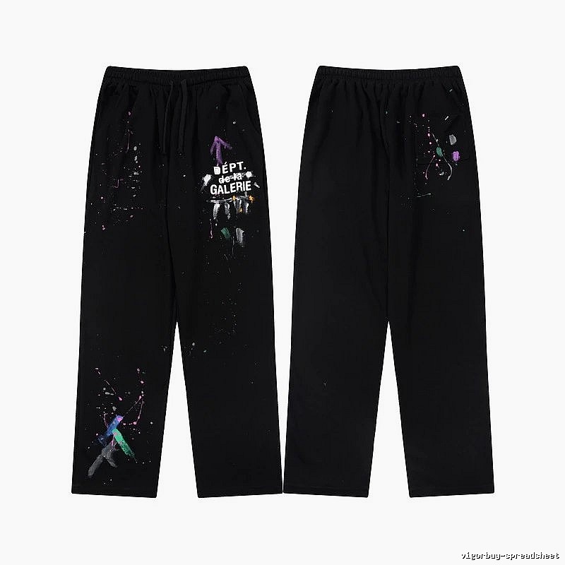 Chrome Hearts Compact Graphic sweatpants Black Printed Graphics for Smart Casual Looks