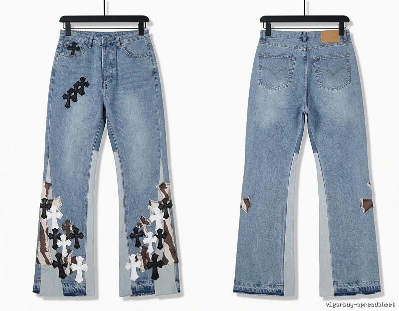 Chrome Hearts Cross Brand Jeans