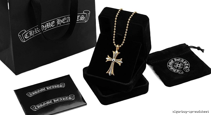 Chrome Hearts Cross Retro Style Necklace