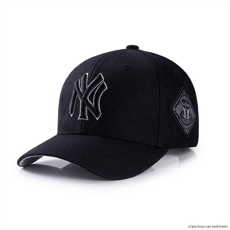 Classic MLB Baseball Cap (Black)
