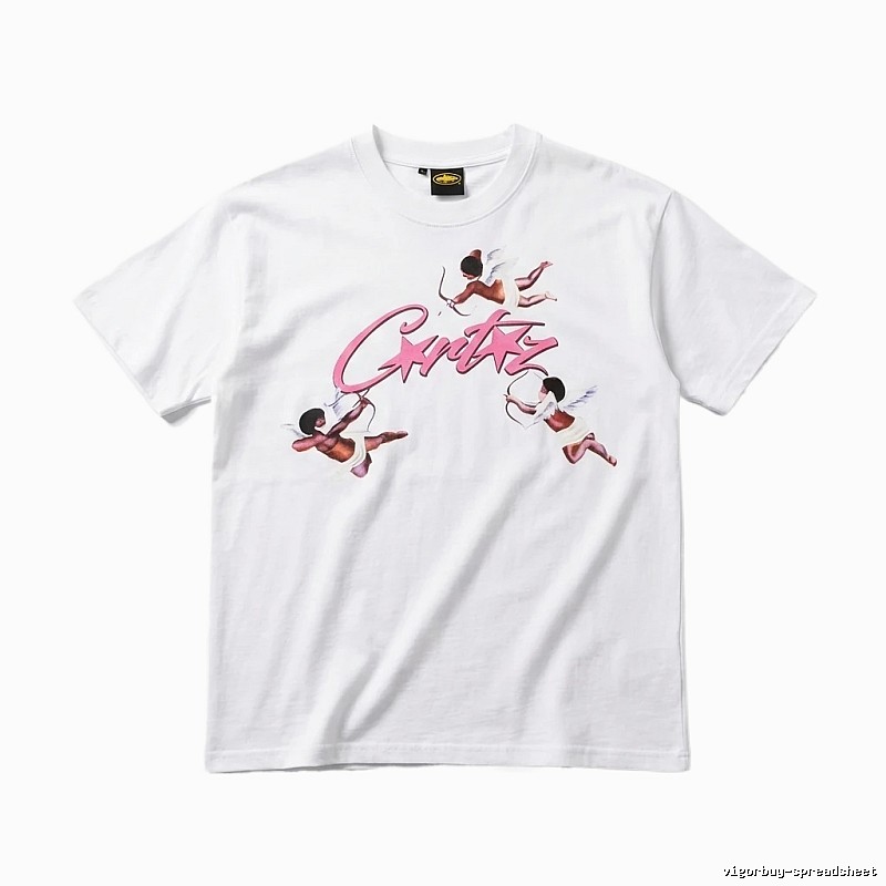 Corteiz Cupid Print White T-shirt