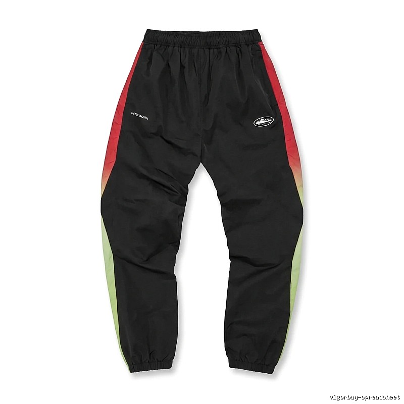 Corteiz Gradient Sporty Black Pants