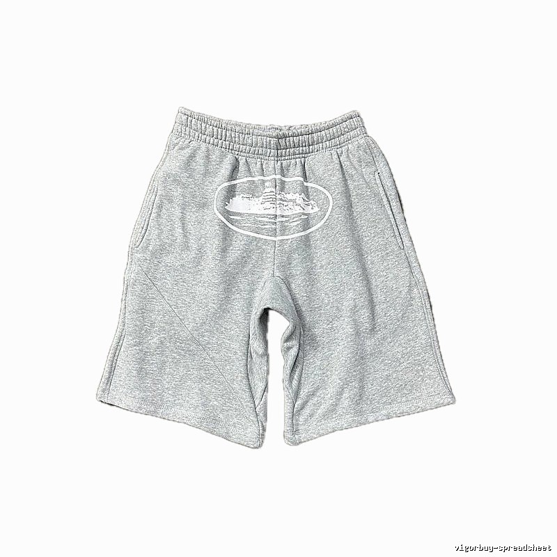 Corteiz grey trendy brand shorts