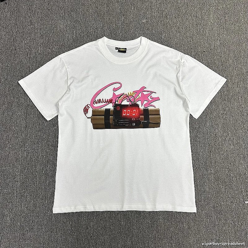 Corteiz Statement Logo T-shirt Black Corteiz for Easy Pairing