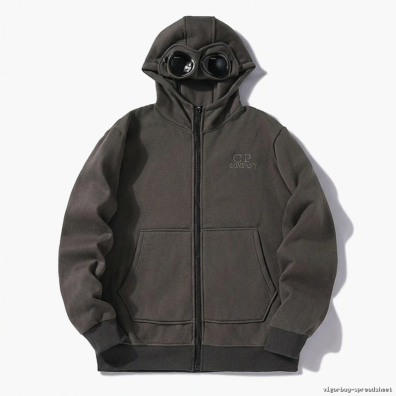 C.P. workwear style dark gray hoodie