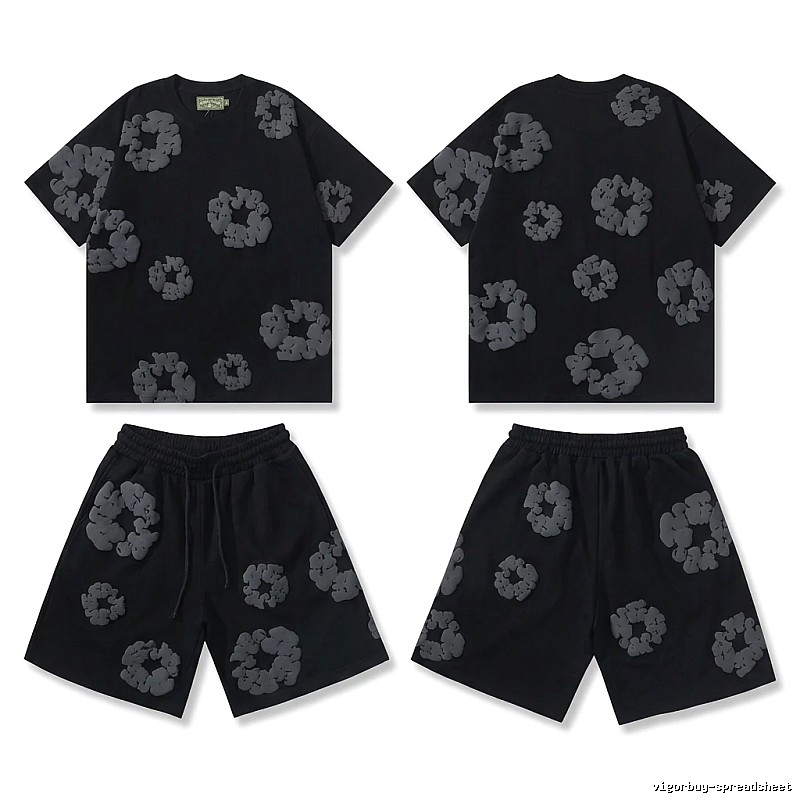 DENIM TEARS Printed Casual Black Suit