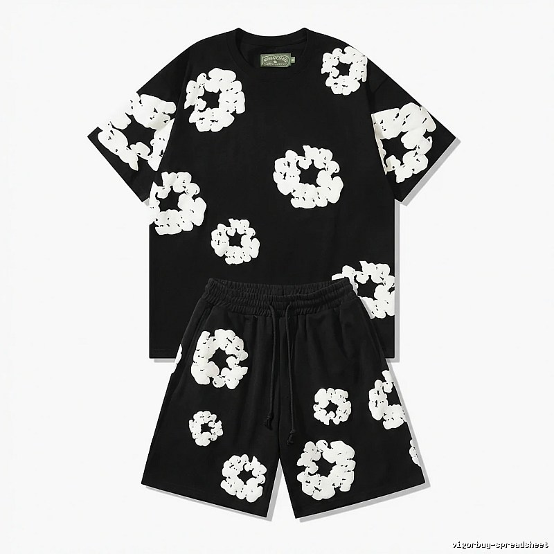 DENIM TEARS Printed Casual Style Set