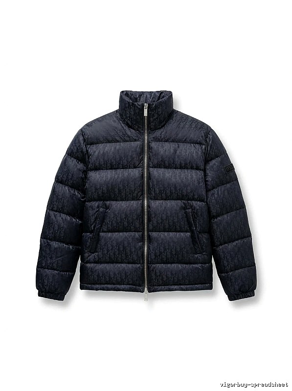 Dior's classic fashionable black down jacket