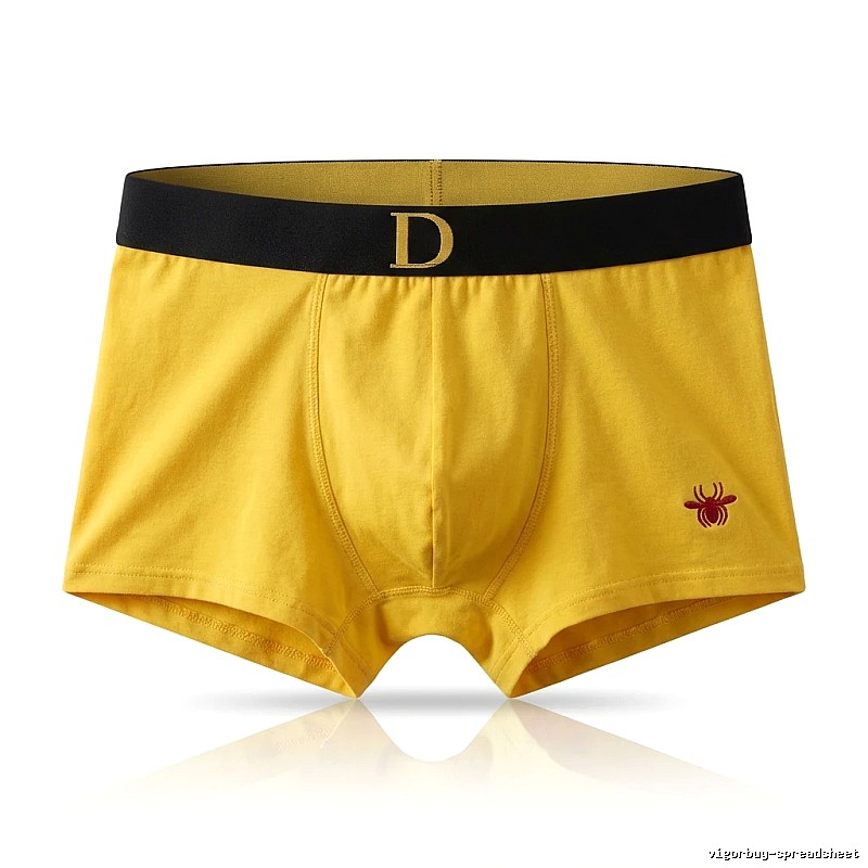 Dior's fashionable yellow panties.