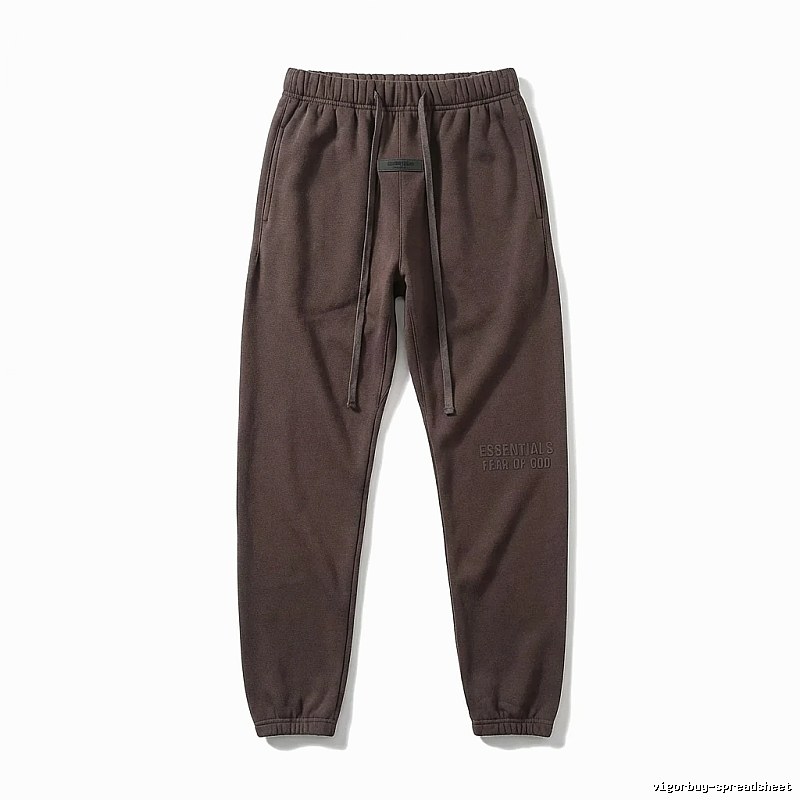 ESSENTIALS Casual Dark Brown Sweatpants
