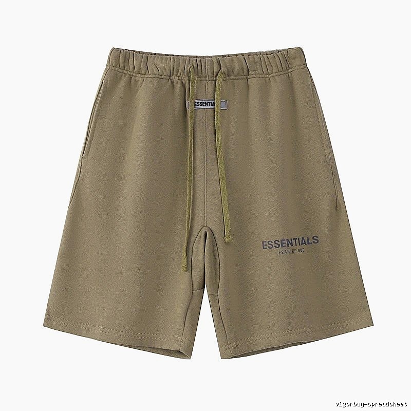 ESSENTIALS Casual Khaki Shorts