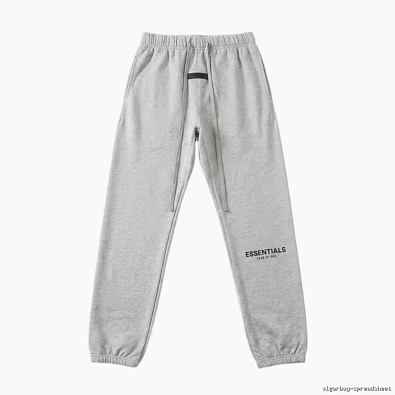 ESSENTIALS casual light gray sweatpants