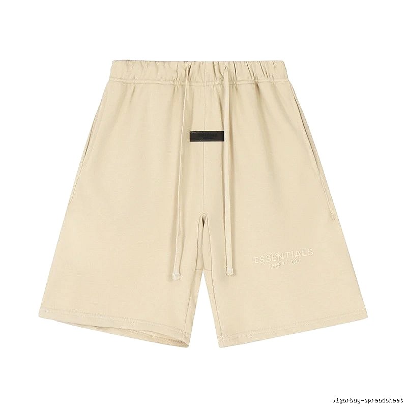 ESSENTIALS casual style beige shorts