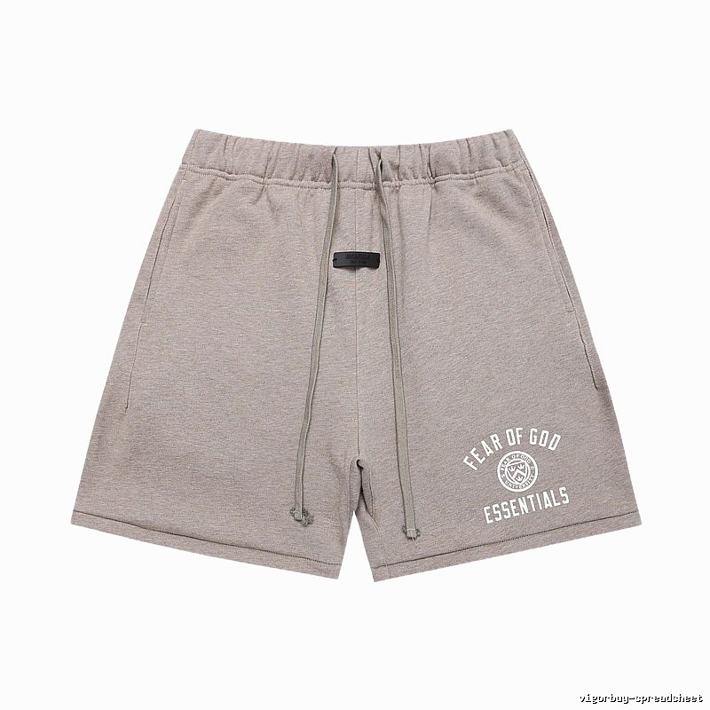 ESSENTIALS casual style light gray shorts