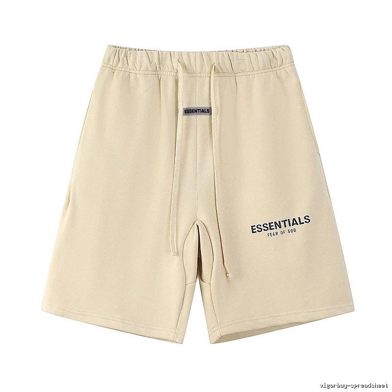 ESSENTIALS minimalist style beige shorts