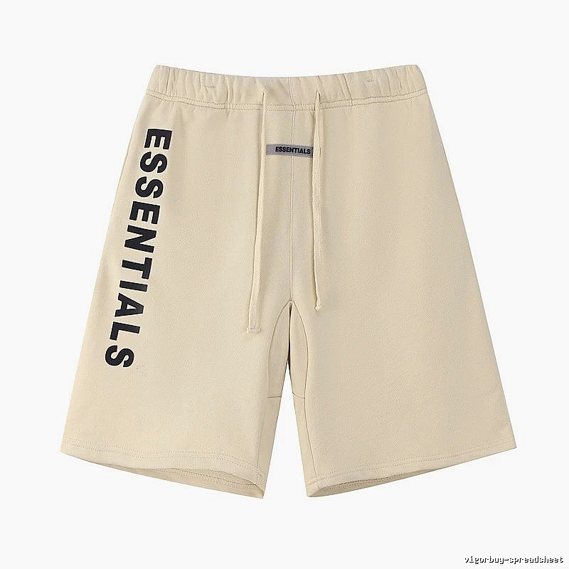 ESSENTIALS minimalist style beige shorts