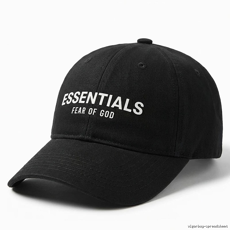 ESSENTIALS minimalist style black hat