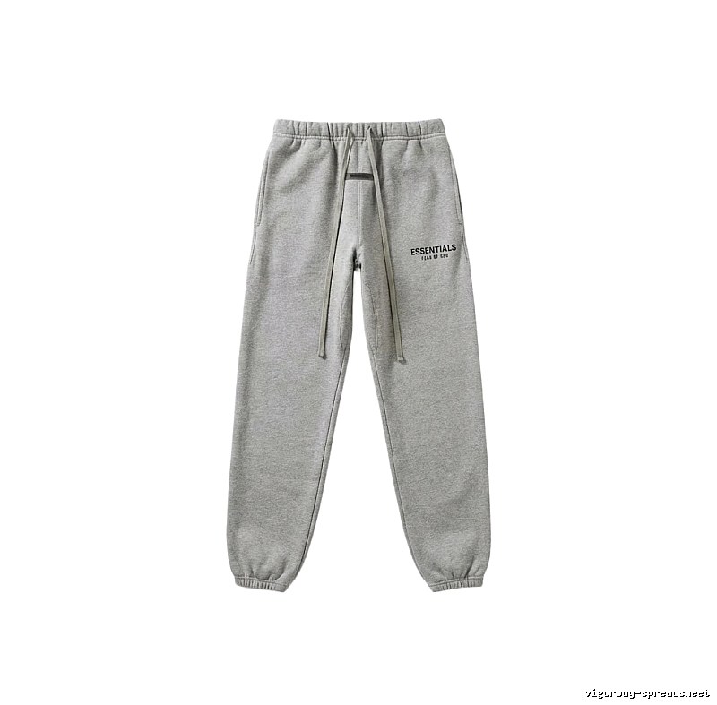 ESSENTIALS Simple Gray Sweatpants