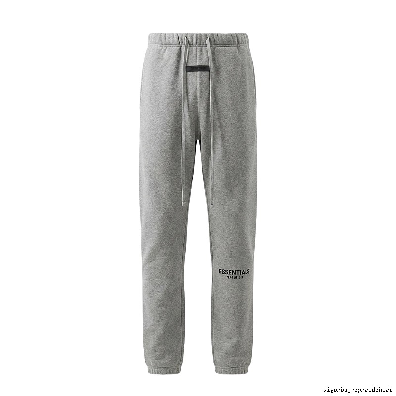 ESSENTIALS Simple Grey Sweatpants