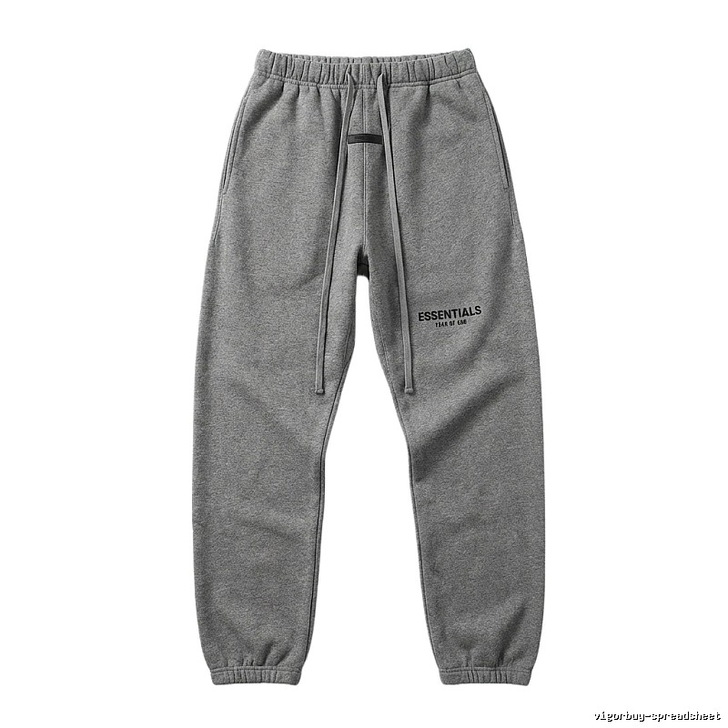 ESSENTIALS simple style dark gray sweatpants