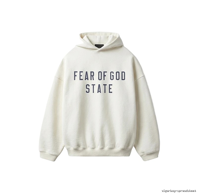 ESSENTIALS Simple Style White Sweatshirt