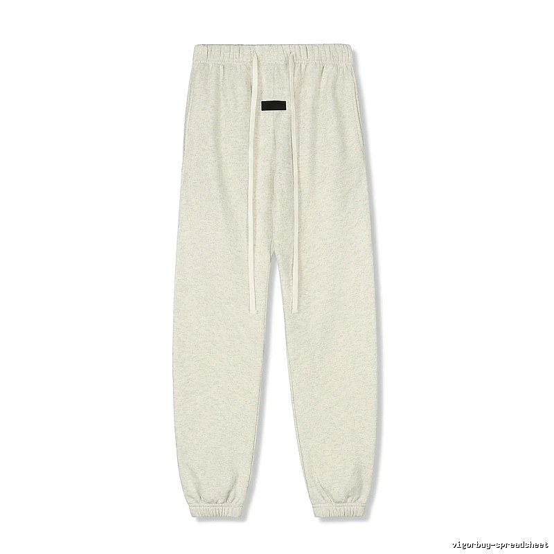 ESSENTIALS Trendy Brand Casual Light Gray Sweatpants
