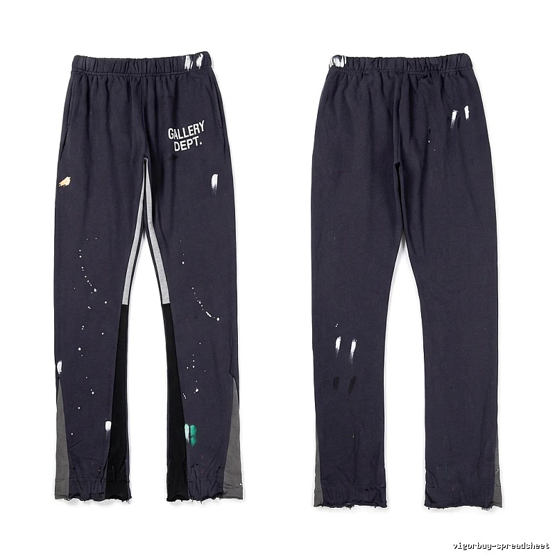 Gallery Dept Graffiti Style Black Pants