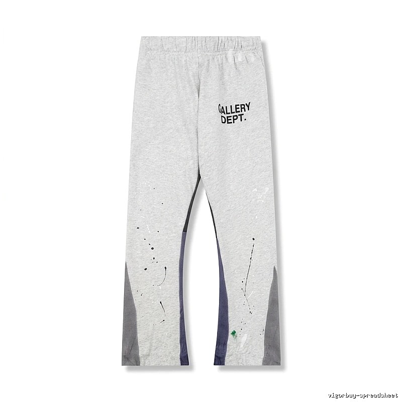 Gallery Dept Graffiti-style Grey Long Pants