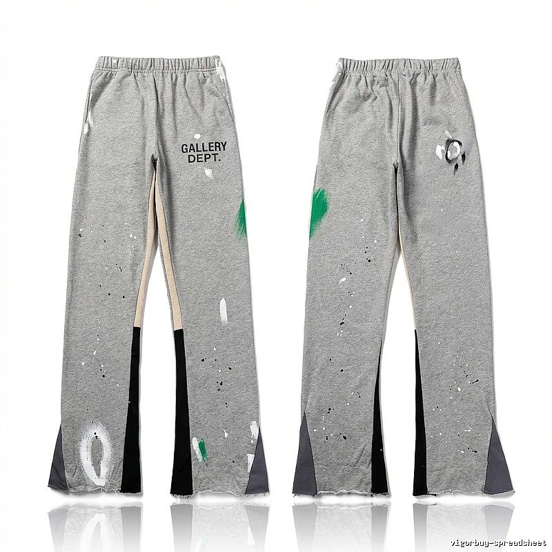 Gallery Dept Graffiti Style Grey Trousers